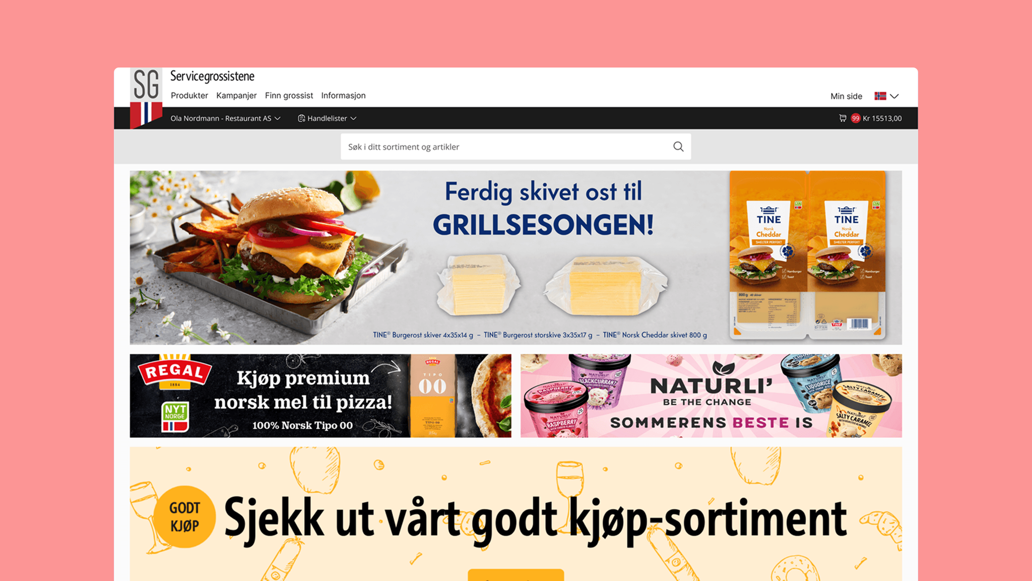 Forhåndsvisning av case Fra statisk blogg til dynamiske bannere