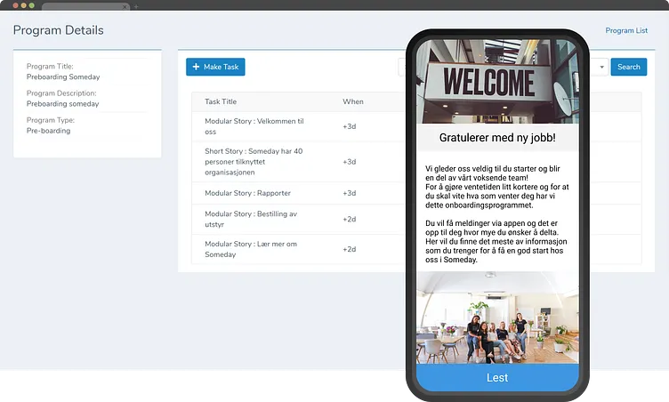 Illustrasjon for Message board